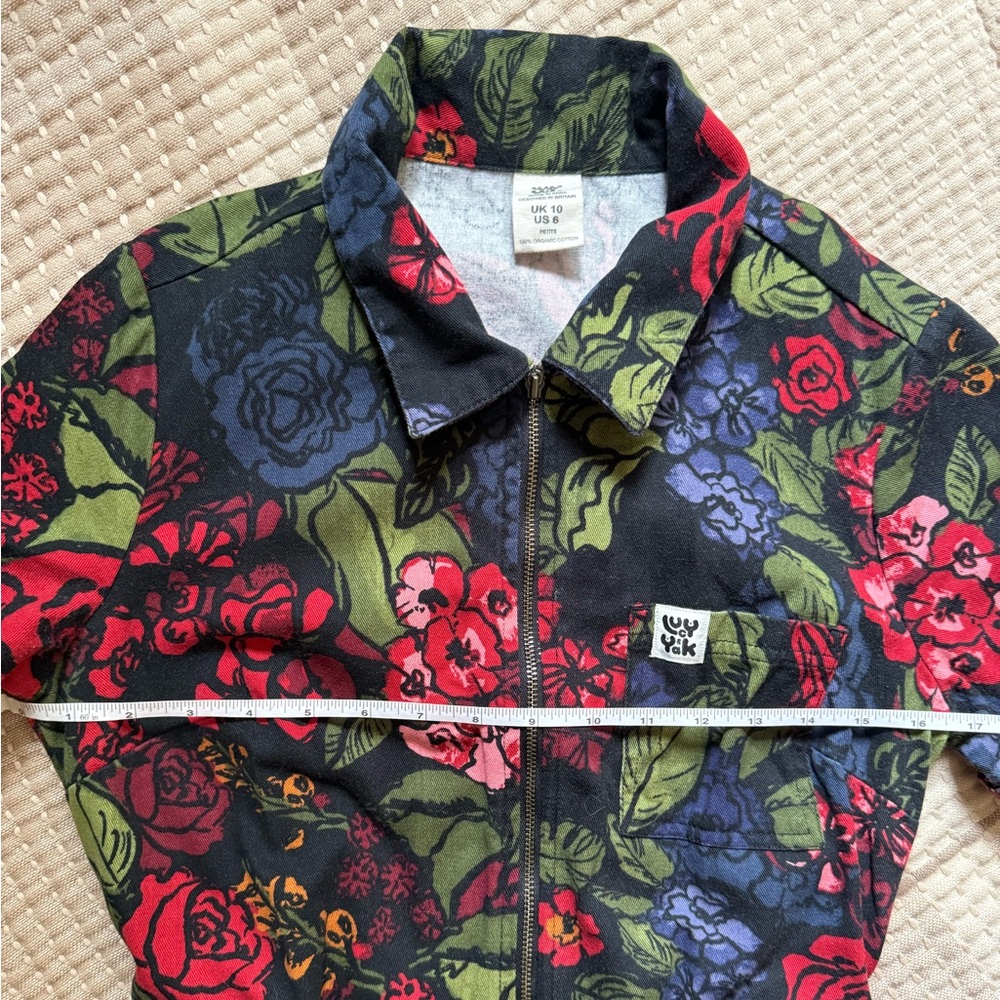 Lucy & Yak Floral Ragan Jumpsuit - Picture 6 of 9